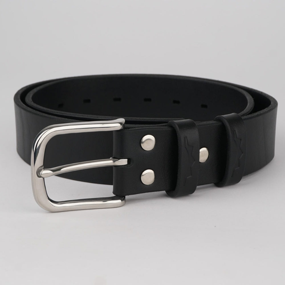 Ceinture homme Denim noire