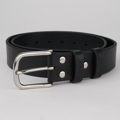 Ceinture homme Denim noire
